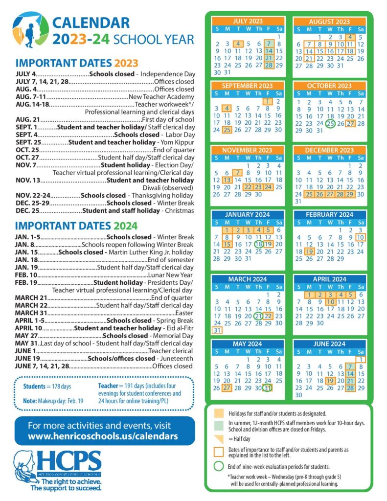 Loudoun County Public Schools Calendar 2024-24 - Sacha Roselia