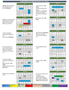 Norfolk Public Schools Calendar 2024 2025 (Holiday Breaks) New School