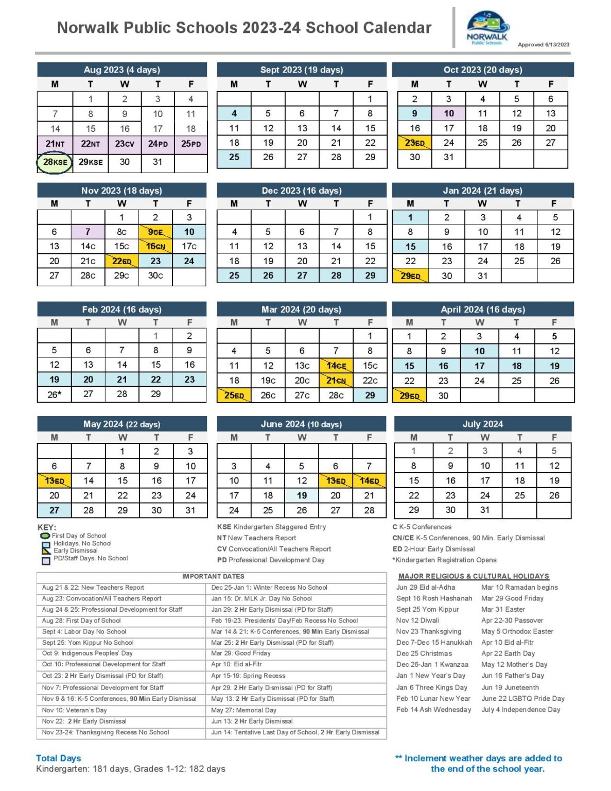 norwalk-public-schools-calendar-2024-2025-holiday-dates