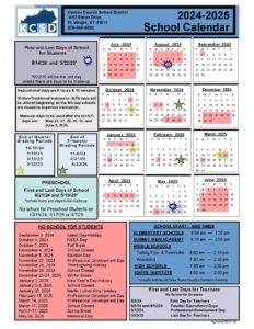 Kenton County Schools Calendar 2024-2025 | KCSD Calendar