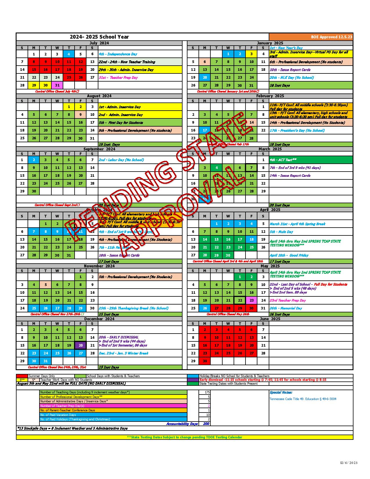 Maury County Schools Calendar 2025 2025 2025