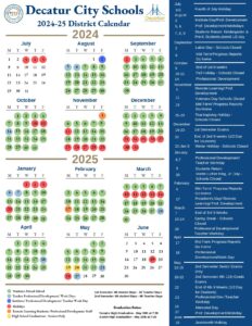 Decatur City Schools Calendar 2024 2025 Holidays Decatur City Schools Calendar 2024 2025 Holidays
