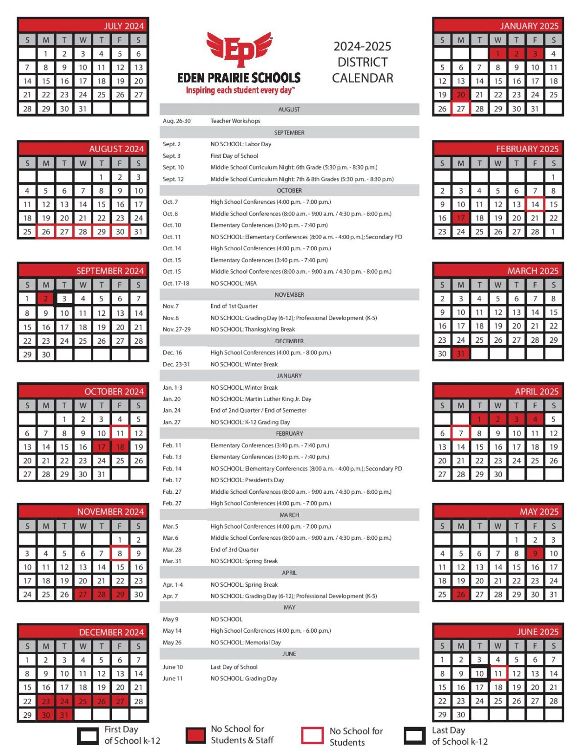 2024 Calendar 2025 Printable Free Download 