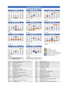 Natick Public Schools Calendar 2025 2026 Holidays